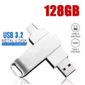 For Xiaomi 512GB USB 3.2 2in1 Flash Drives U Disk 256GB High Speed Metal Pendrive WaterProof Type-C Memoria USB Stick USB Drives