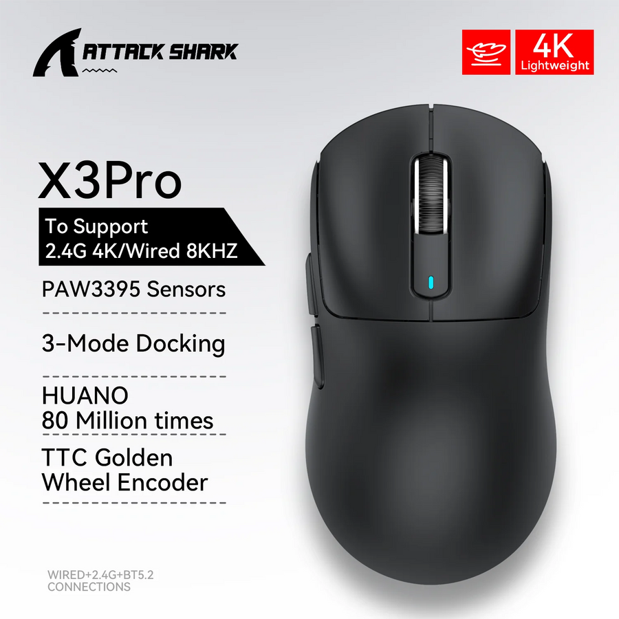Attack Shark X3 Wireless Gaming Mouse