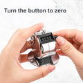 4-Digit Hand Tally Counter, Easy to Use – Manual Clicker for Golf Training & Counting, Mini Digital Mechanical Device