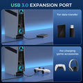 IINE PS5 Pro Cooling Fan for PS5 Pro Disc & Digital, 2-Speed Fan & Auto Control & Smart Cooling
