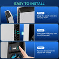 IINE PS5 Pro Cooling Fan for PS5 Pro Disc & Digital, 2-Speed Fan & Auto Control & Smart Cooling